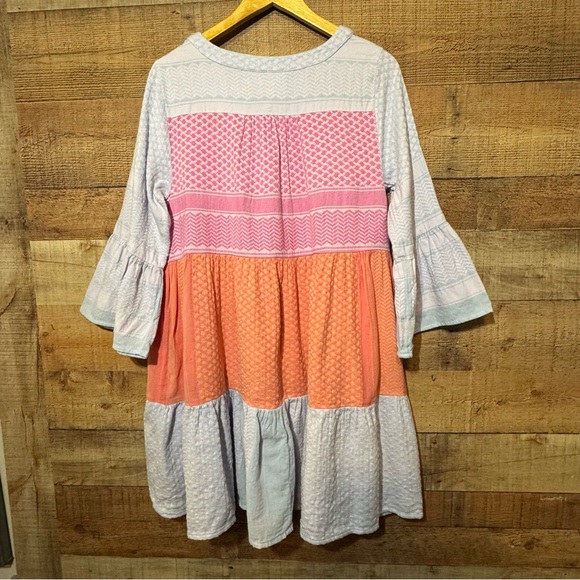 SUMMERY COPENHAGEN Women's Medium Kenya Dress Cottagecore Bohemian Lagenlook - Picture 3 of 9